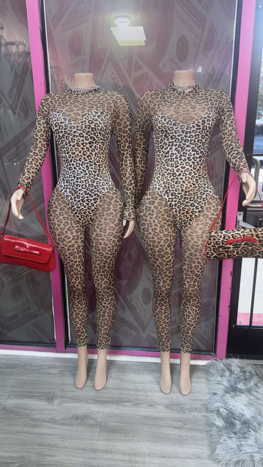 Cheetah Girl Jumpsuit